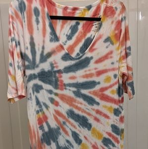 Torrid size 10/00 tie dye t-shirt dress